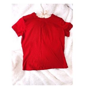 Cute red Brandy Melville top :)